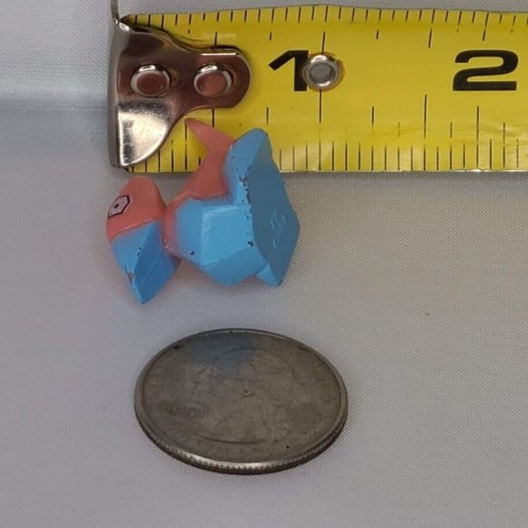 Pokemon 2000s Mini Vinyl PK Gumball Miniature Size Porygon Action Figure - Picture 7 of 7